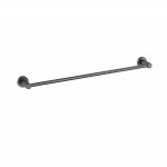 Linie Gun Metal Single Towel Rail 600 mm
